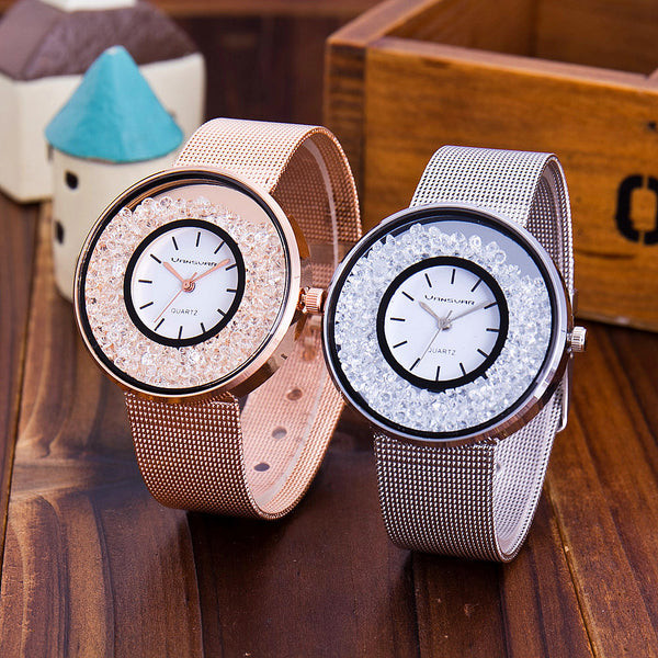 Women Rhinestone Watch