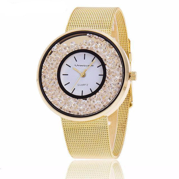 Women Rhinestone Watch